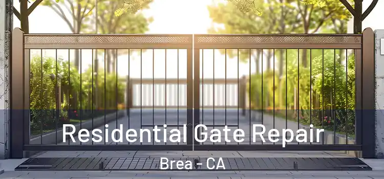 Residential Gate Repair Brea - CA